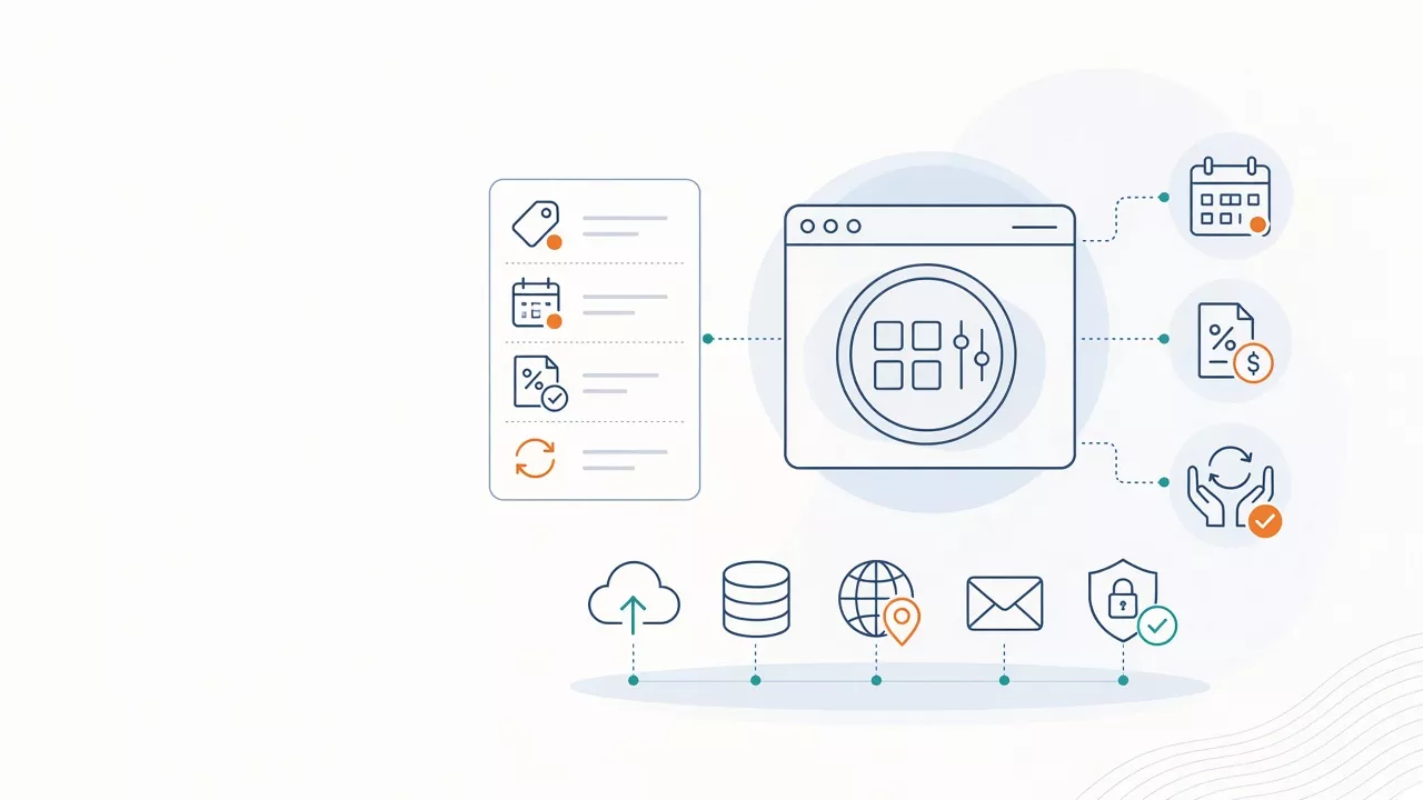 Bảng giá hosting cPanel cần thể hiện những khoản nào?