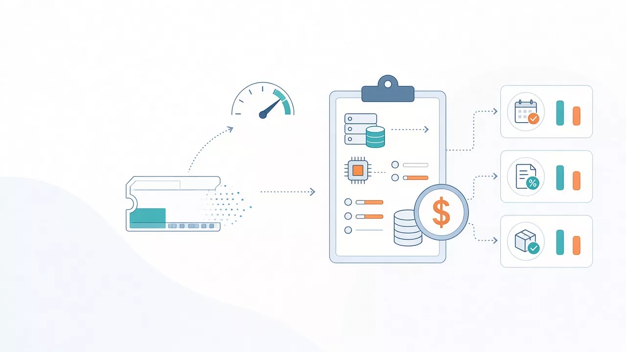Bảng giá hosting NVMe cần thể hiện những khoản nào?