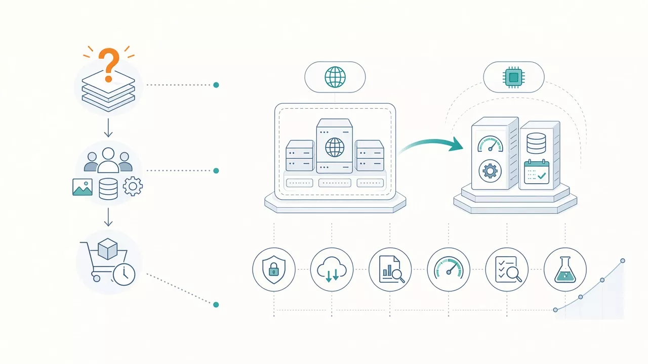 Chọn hosting hoặc VPS theo tải thực tế