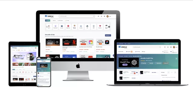 Mã nguồn website bán tài khoản Premium, bán tài khoản digital