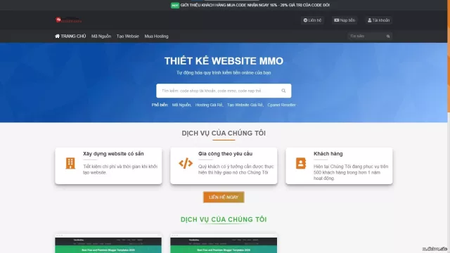 Theme PHP Giống CMSNT