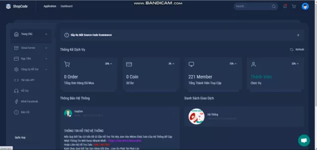 Share Code Bán Mã Nguồn, Tạo Shop, Thuê OTP Cực Ngon