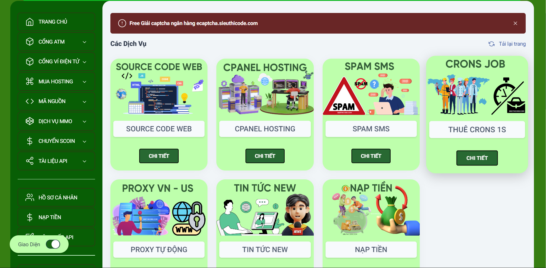 Siêu Thị Code Vượt Bậc Trong Mọi Lĩnh Vực